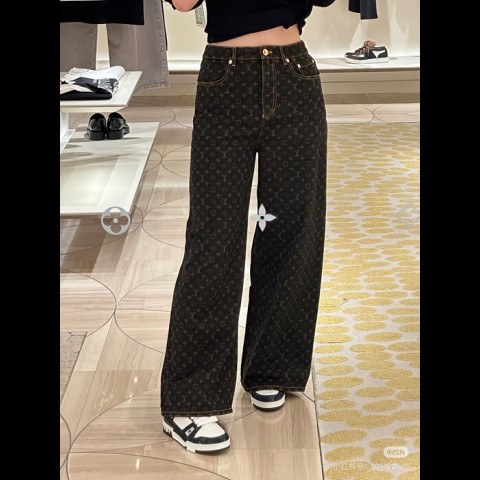 lv 데님 팬츠