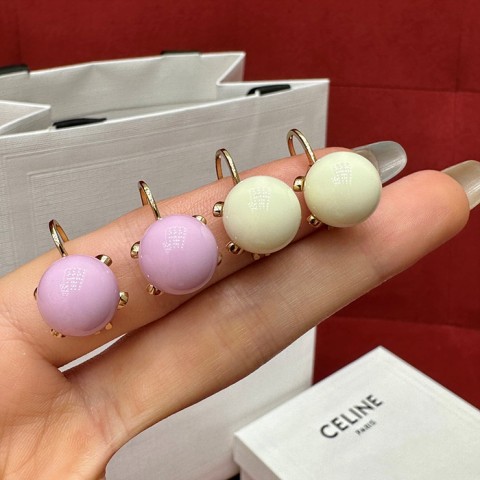 celin* 트리오페 펄 귀걸이