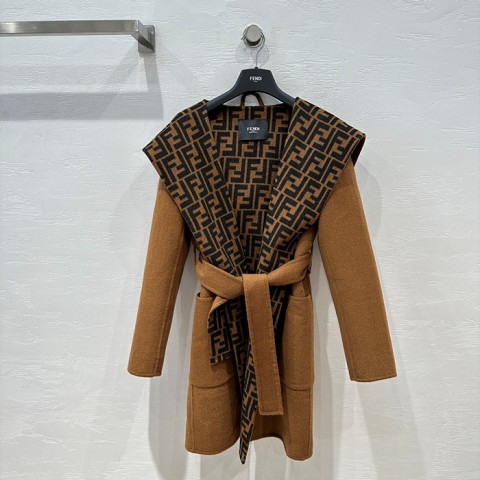 fend* FF 울 롱 코트
