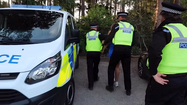 British slut Lily Phillips gets arrested and fucked in public and gets huge facial at the end - Mr. Money Shot, Real Life Cocks,