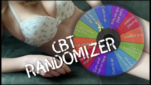 CBT Instructions - Create Your Own Scenario