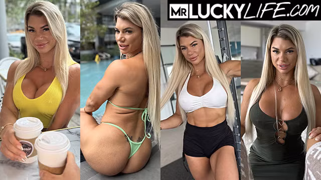 Fit Blonde Dennis Anders Gives A Great Workout