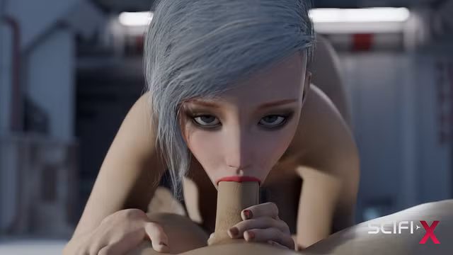 Hot blonde Meta in Nexus 3 Orbit 💦 Hardcore anal sex and deepthroat in futuristic VR world