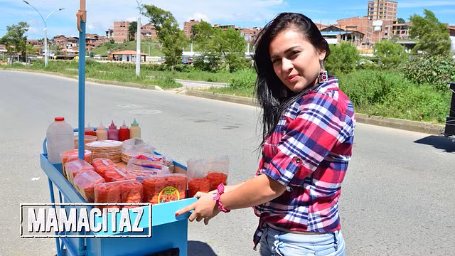 Naughty Andrea Gaviria blows and rides in only panties - Carne del Mercado